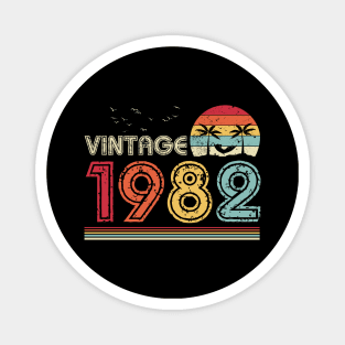 Vintage 1982 Limited Edition 39th Birthday Gift 39 Years Old Magnet